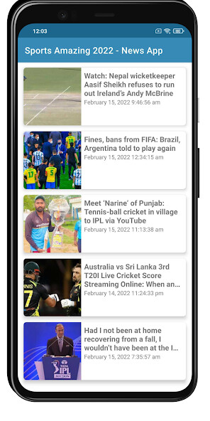 Run android online APK Sports Amazing 2022 - News App from MyAndroid or emulate Sports Amazing 2022 - News App using MyAndroid Run android online APK Sports Amazing 2022 - News App from MyAndroid or emulate Sports Amazing 2022 - News App using MyAndroid