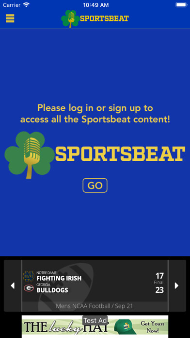 Emulate iPhone app Sportsbeat using MyAndroid Emulate iPhone app Sportsbeat using MyAndroid