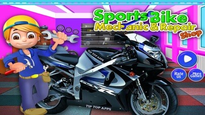 Emulate iPhone app Sports Bike Mechanic & Repair Shop - Kids Games using MyAndroid Emulate iPhone app Sports Bike Mechanic & Repair Shop - Kids Games using MyAndroid