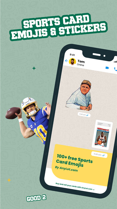 Emulate iPhone app Sports Card Emojis & Stickers using MyAndroid Emulate iPhone app Sports Card Emojis & Stickers using MyAndroid
