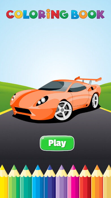 Emulate iPhone app Sports Car Racing Coloring Book - Drawing and Painting Vehicles Game HD, All In 1 Series Free For Kid using MyAndroid Emulate iPhone app Sports Car Racing Coloring Book - Drawing and Painting Vehicles Game HD, All In 1 Series Free For Kid using MyAndroid
