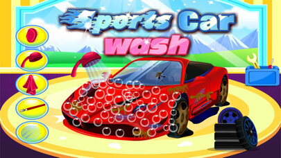 Emulate iPhone app Sports car wash - car care using MyAndroid