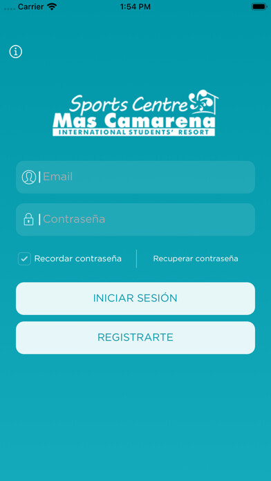 Emulate iPhone app Sports Centre Mas Camarena using MyAndroid Emulate iPhone app Sports Centre Mas Camarena using MyAndroid