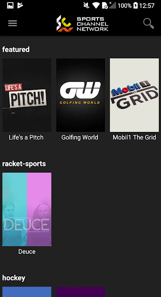 Run android online APK Sports Channel Network from MyAndroid or emulate Sports Channel Network using MyAndroid