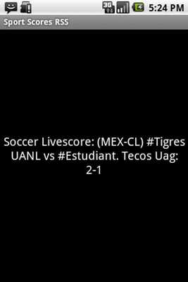 Emulate Android APK Sport Scores RSS Emulate Android APK Sport Scores RSS