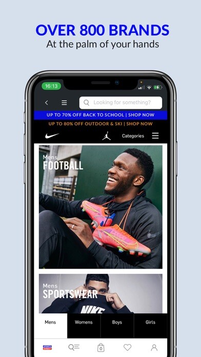 Emulate iPhone app Sports Direct US using MyAndroid Emulate iPhone app Sports Direct US using MyAndroid