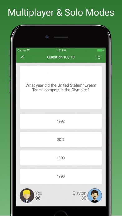 Emulate iPhone app Sports Fan Quiz using MyAndroid Emulate iPhone app Sports Fan Quiz using MyAndroid