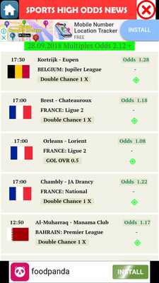 Emulate Android APK SPORTS HIGH ODDS NEWS