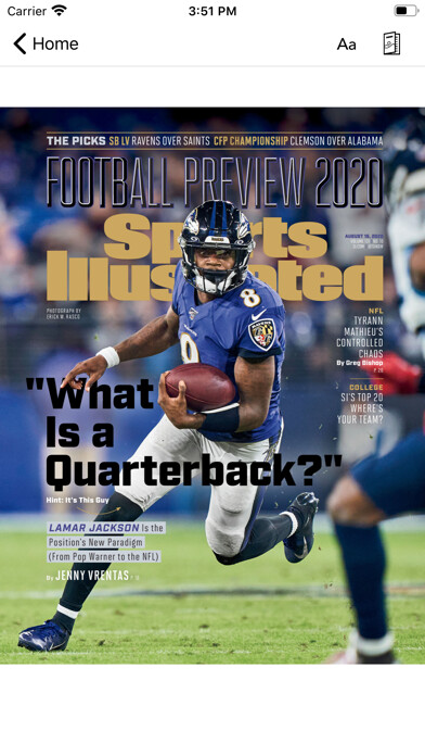 Emulate iPhone app Sports Illustrated Magazine using MyAndroid Emulate iPhone app Sports Illustrated Magazine using MyAndroid