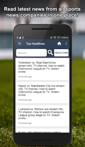 Run android online APK Sports News, Predictions and Scores from MyAndroid or emulate Sports News, Predictions and Scores using MyAndroid Run android online APK Sports News, Predictions and Scores from MyAndroid or emulate Sports News, Predictions and Scores using MyAndroid