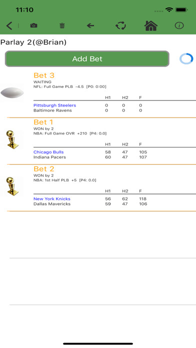 Emulate iPhone app Sports Parlay using MyAndroid Emulate iPhone app Sports Parlay using MyAndroid