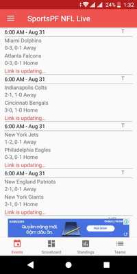 Emulate Android APK SportsPF NFL Live Emulate Android APK SportsPF NFL Live