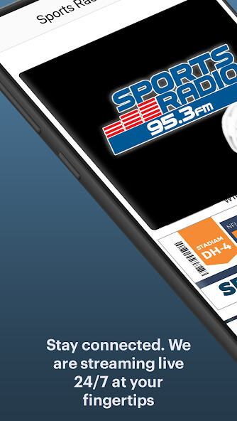 Emulate iPhone app Sports Radio 95.3 using MyAndroid
