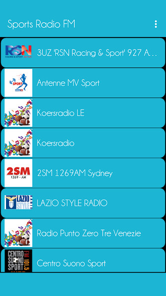 Run android online APK Sports radio fm from MyAndroid or emulate Sports radio fm using MyAndroid