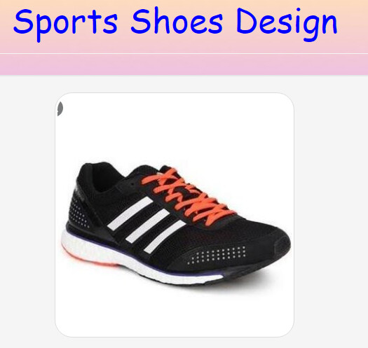Run android online APK Sports Shoes Design from MyAndroid or emulate Sports Shoes Design using MyAndroid