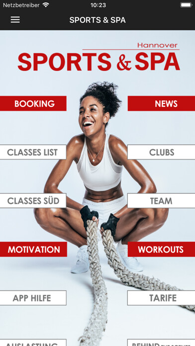 Emulate iPhone app Sports & Spa Hannover using MyAndroid Emulate iPhone app Sports & Spa Hannover using MyAndroid