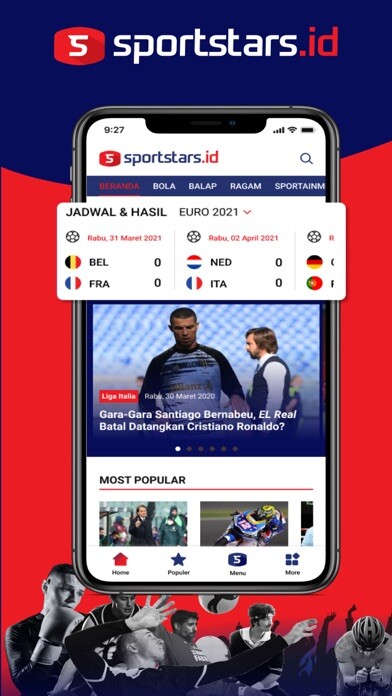 Run android online APK sportstars.id from MyAndroid or emulate sportstars.id using MyAndroid