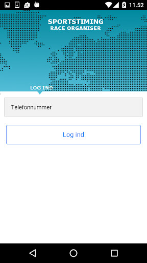 Emulate iPhone app Sportstiming Race Organiser using MyAndroid