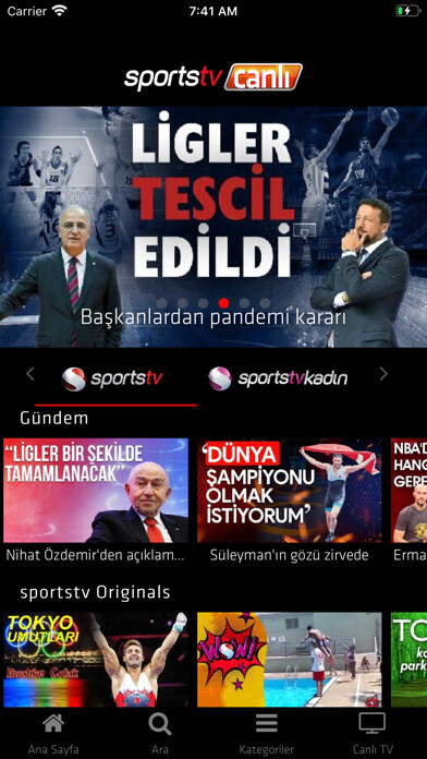 Run android online APK sportstvPLATFORM from MyAndroid or emulate sportstvPLATFORM using MyAndroid
