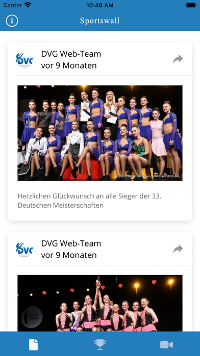 Emulate iPhone app SportsWall using MyAndroid