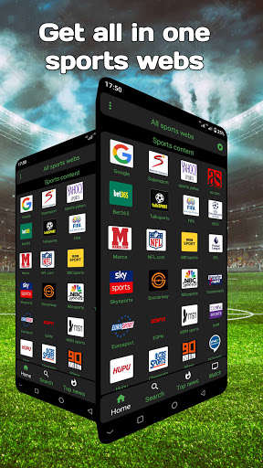 Run android online APK Sports web from MyAndroid or emulate Sports web using MyAndroid
