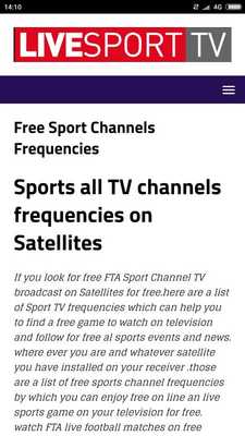 Emulate Android APK Sport Tv Channels