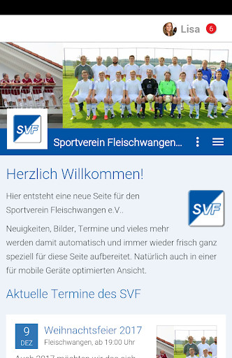 Run android online APK Sportverein Fleischwangen e.V from MyAndroid or emulate Sportverein Fleischwangen e.V using MyAndroid Run android online APK Sportverein Fleischwangen e.V from MyAndroid or emulate Sportverein Fleischwangen e.V using MyAndroid