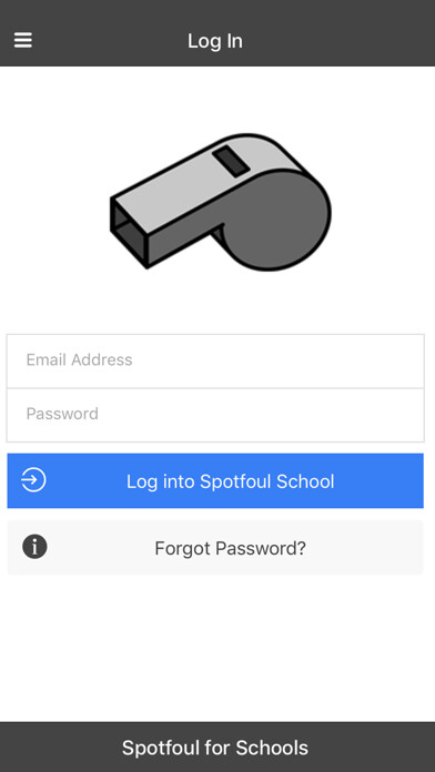 Emulate iPhone app Spotfoul for Schools using MyAndroid Emulate iPhone app Spotfoul for Schools using MyAndroid
