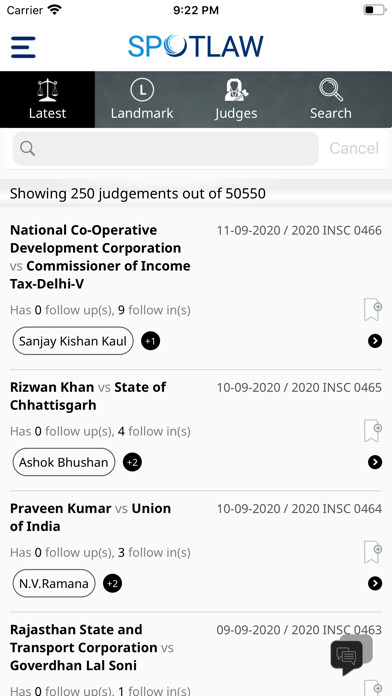 Emulate iPhone app SpotLaw using MyAndroid