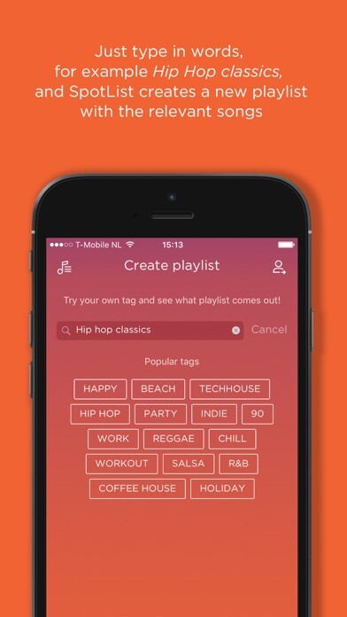 Emulate iPhone app SpotList Music using MyAndroid Emulate iPhone app SpotList Music using MyAndroid