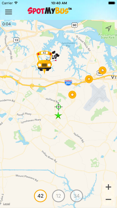 Emulate iPhone app SpotMyBus! using MyAndroid