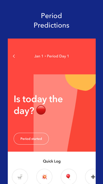 Emulate iPhone app Spot On Period Tracker using MyAndroid Emulate iPhone app Spot On Period Tracker using MyAndroid