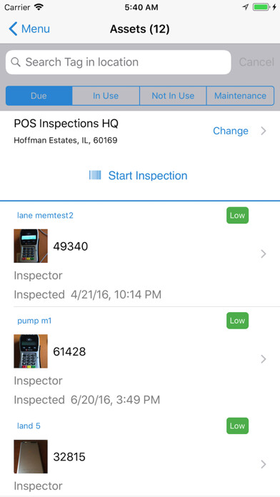 Emulate iPhone app SpotSkim: Inspect POS Assets using MyAndroid