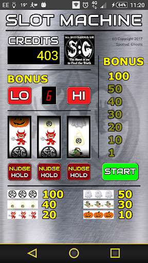 Run android online APK Spotted Ghosts Slot Machine from MyAndroid or emulate Spotted Ghosts Slot Machine using MyAndroid