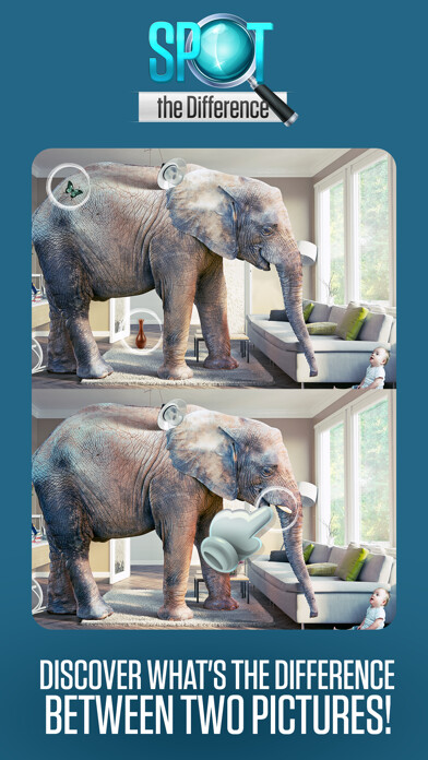 Emulate iPhone app Spot The Differences Puzzle using MyAndroid Emulate iPhone app Spot The Differences Puzzle using MyAndroid