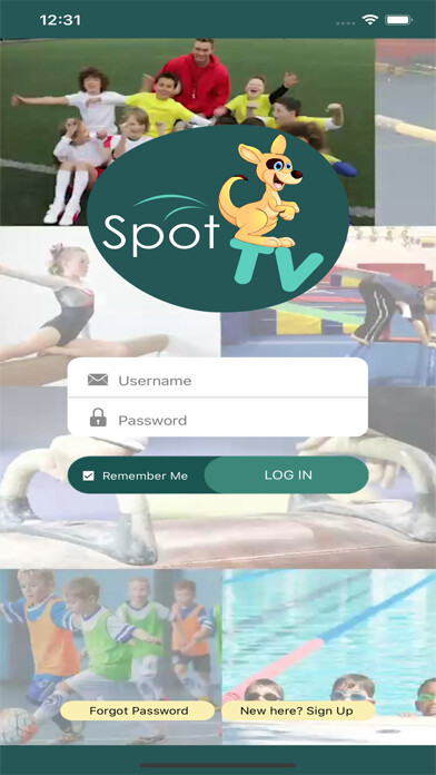 Emulate iPhone app Spot TV Family using MyAndroid