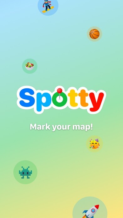 Emulate iPhone app Spotty: Mark your map! using MyAndroid Emulate iPhone app Spotty: Mark your map! using MyAndroid