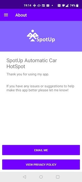 Run android online APK SpotUp Auto Car Hotspot from MyAndroid or emulate SpotUp Auto Car Hotspot using MyAndroid