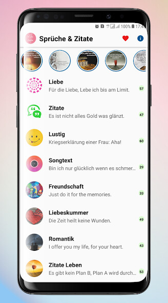 Run android online APK Sprüche, Zitate über das Leben from MyAndroid or emulate Sprüche, Zitate über das Leben using MyAndroid Run android online APK Sprüche, Zitate über das Leben from MyAndroid or emulate Sprüche, Zitate über das Leben using MyAndroid