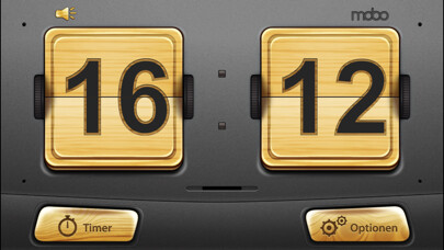 Emulate iPhone app Sprechende Uhr using MyAndroid