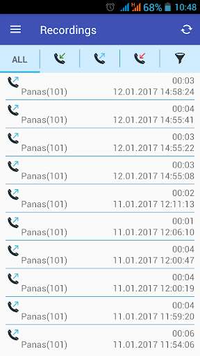 Run android online APK SpRecord Client from MyAndroid or emulate SpRecord Client using MyAndroid