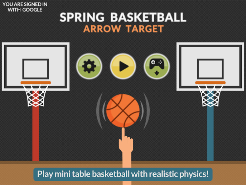 Emulate Android APK Spring Basketball Arrow Target