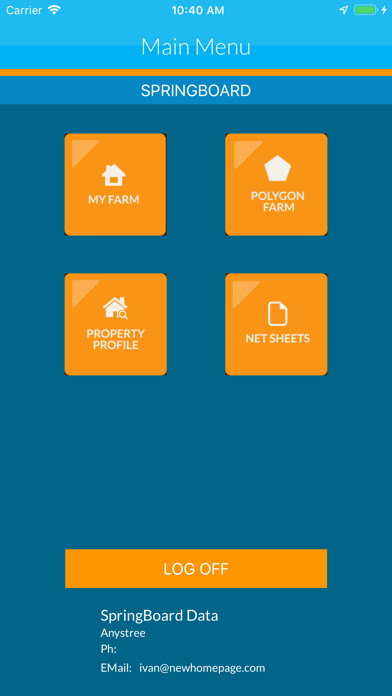 Emulate iPhone app SpringBoardData using MyAndroid