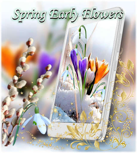 Emulate Android APK Spring Early Flowers live wallpapar Emulate Android APK Spring Early Flowers live wallpapar