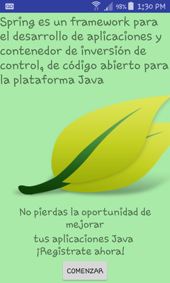 Emulate Android APK Spring Framework Tutorial