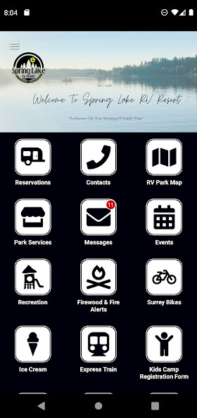 Run android online APK Spring Lake RV Resort from MyAndroid or emulate Spring Lake RV Resort using MyAndroid