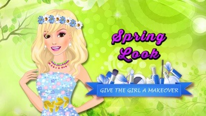 Emulate iPhone app Spring Look - Make Up for Girl in Beauty Salon using MyAndroid Emulate iPhone app Spring Look - Make Up for Girl in Beauty Salon using MyAndroid