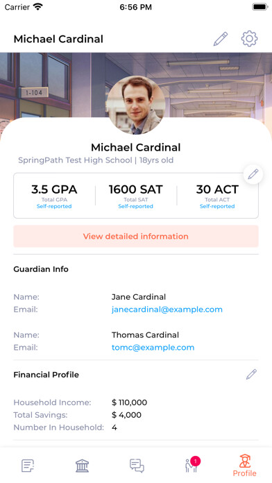 Emulate iPhone app SpringPath College Match App using MyAndroid Emulate iPhone app SpringPath College Match App using MyAndroid