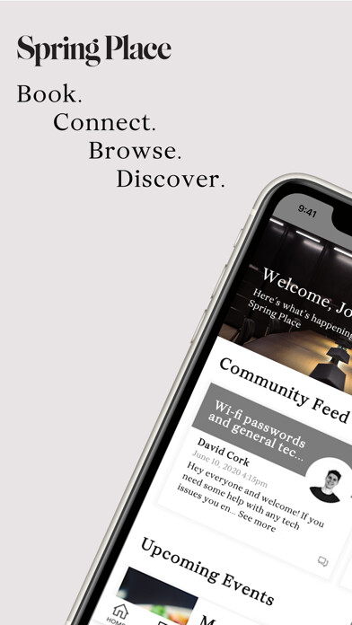 Emulate iPhone app Spring Place Members using MyAndroid