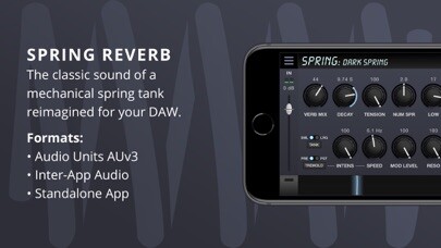 Emulate iPhone app Spring Reverb using MyAndroid